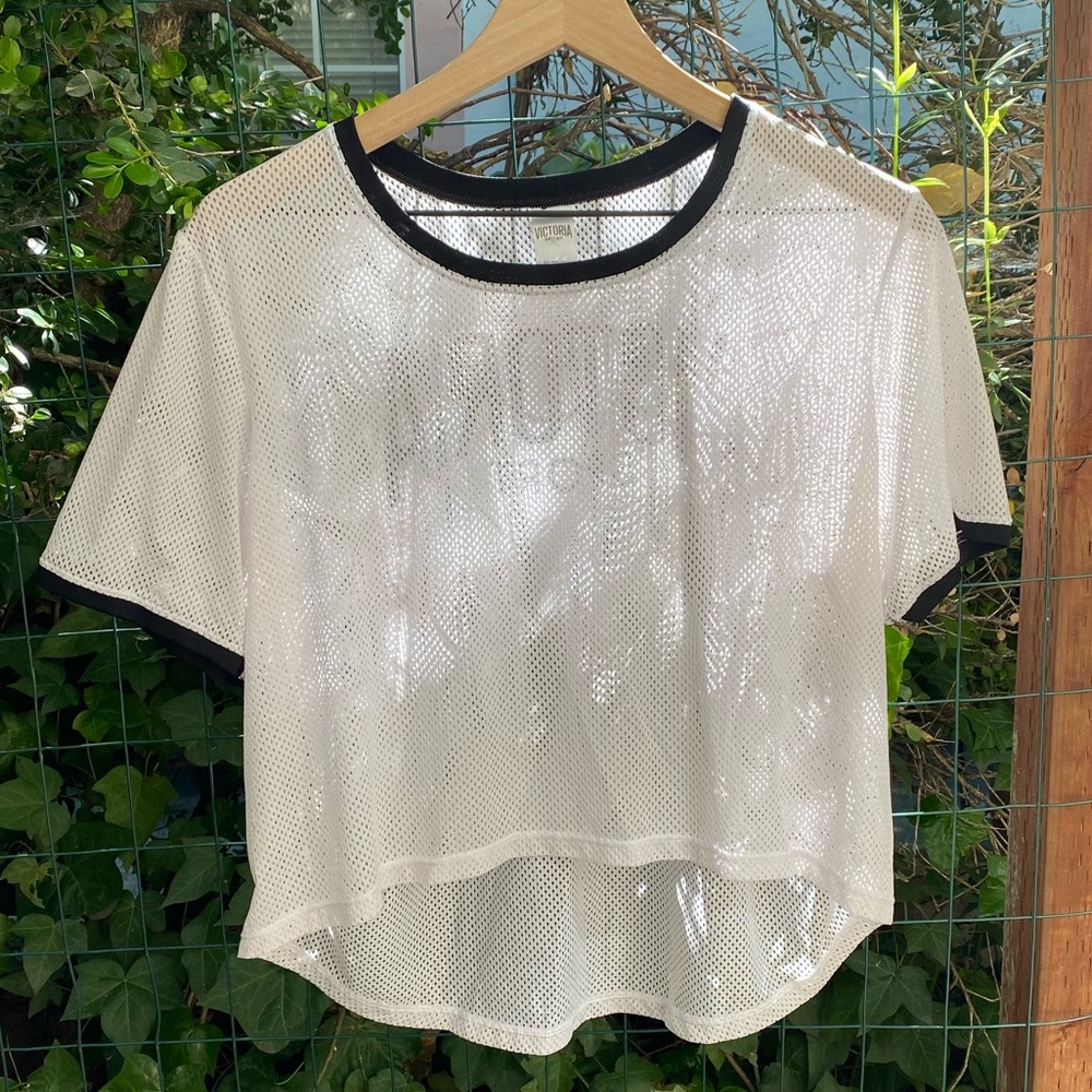 Victoria’s Secret Sport mesh shirt